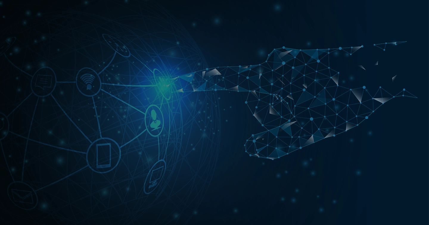 Bakgrundsgrafik av Neurolink kontaktsida